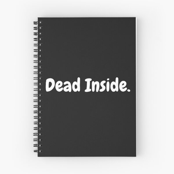 Item preview, Dead Inside designed and sold by Pawblematic .