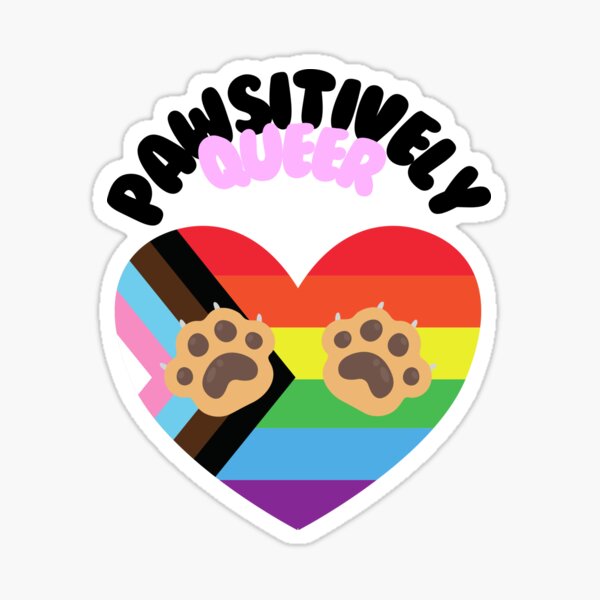 Vista previa del artículo con la obra «Positivamente queer», diseñado y vendido por PayntedPride.