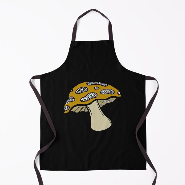 Item preview, Tribal Mustard Yellow Mushroom designed and sold by Steeb757.