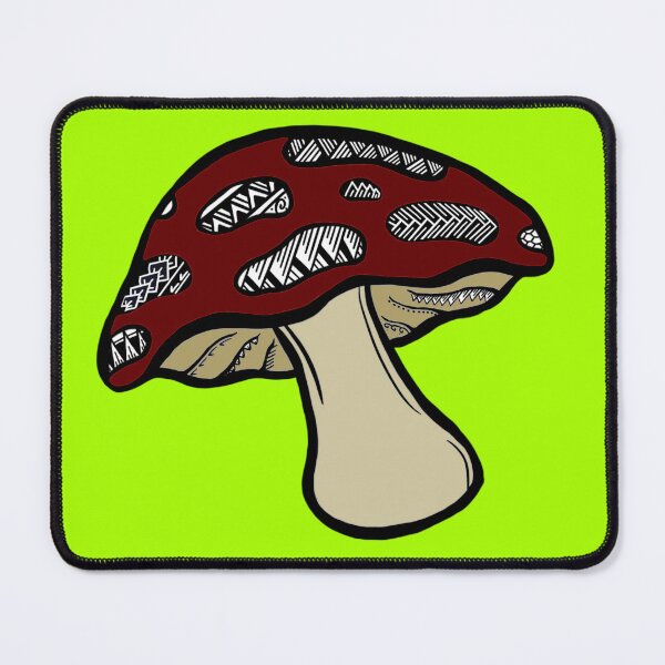 Item preview, Tribal Maroon Mushroom designed and sold by Steeb757.