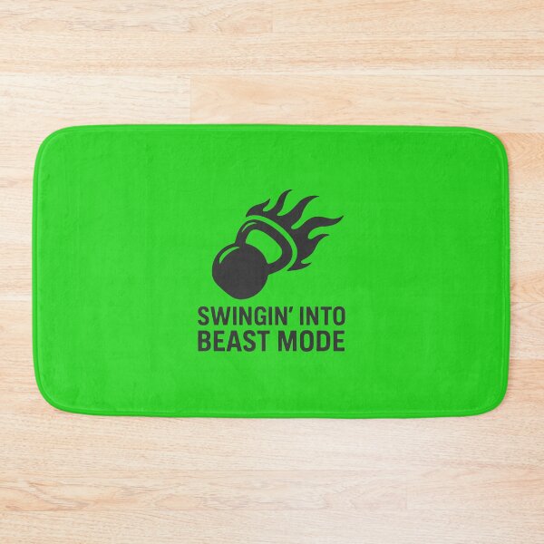 Item preview,  Swingin’ Into Beast Mode – Kettlebell Workout Gym Motivation Design designed and sold by Jason123za.