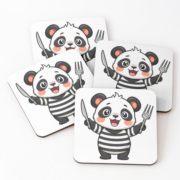 Item preview, Hungry Panda - Adorable Animal  designed and sold by slickywitty.