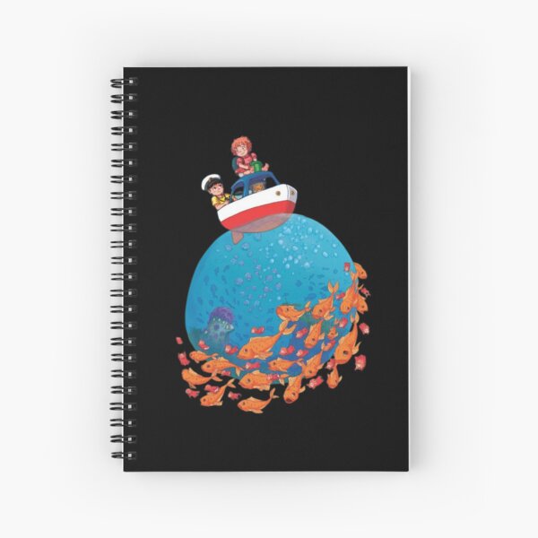 Item preview, Ponyo - Boat - Sea - Goldfish designed and sold by Playful-Monster.