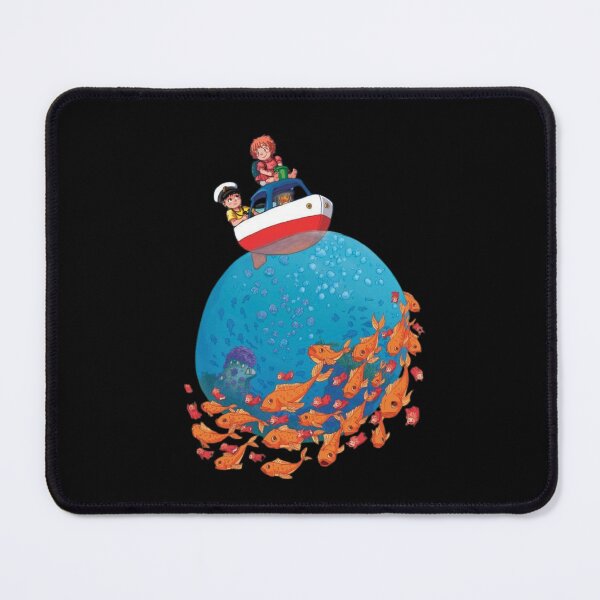 Item preview, Ponyo - Boat - Sea - Goldfish designed and sold by Playful-Monster.