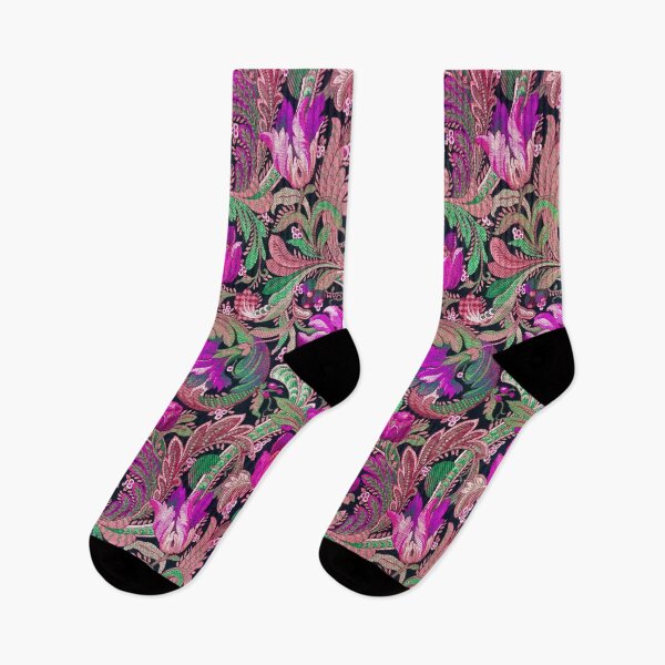 Item preview, Victorian Aubergine Floral designed and sold by stevepmp.