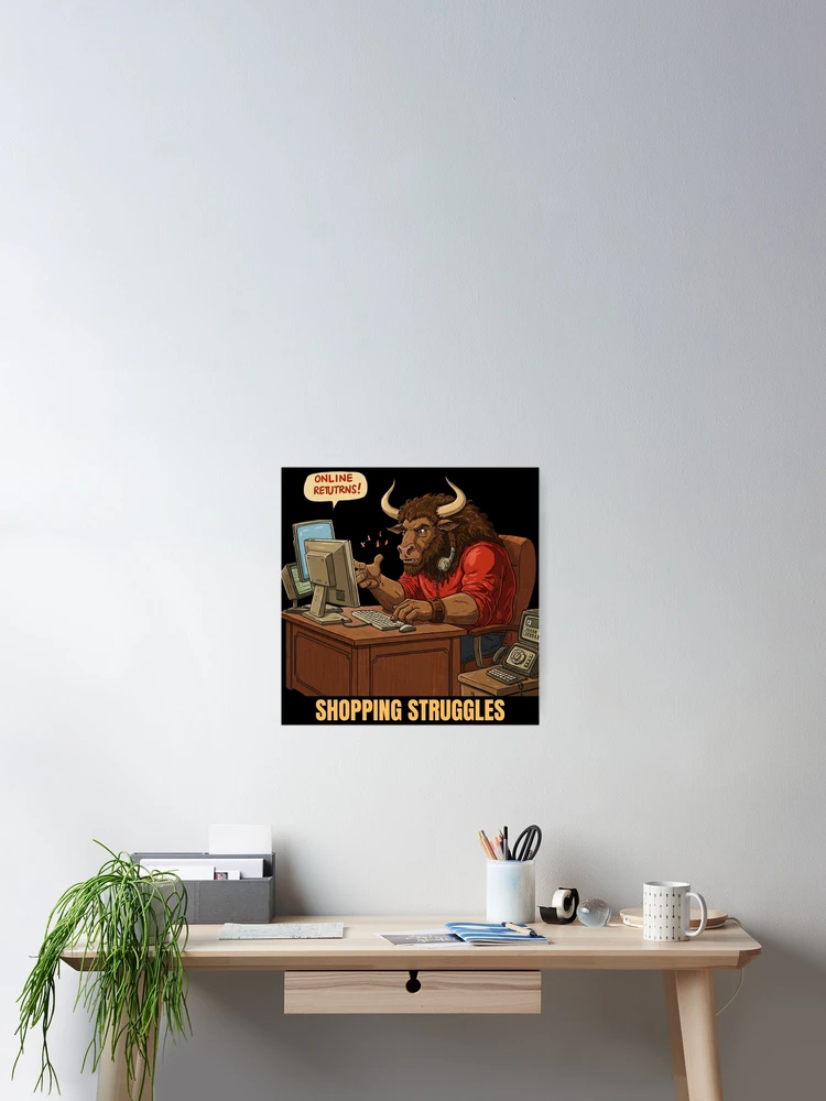Thumbnail 2 of 3, Poster, Return Rage designed and sold by Motivora.