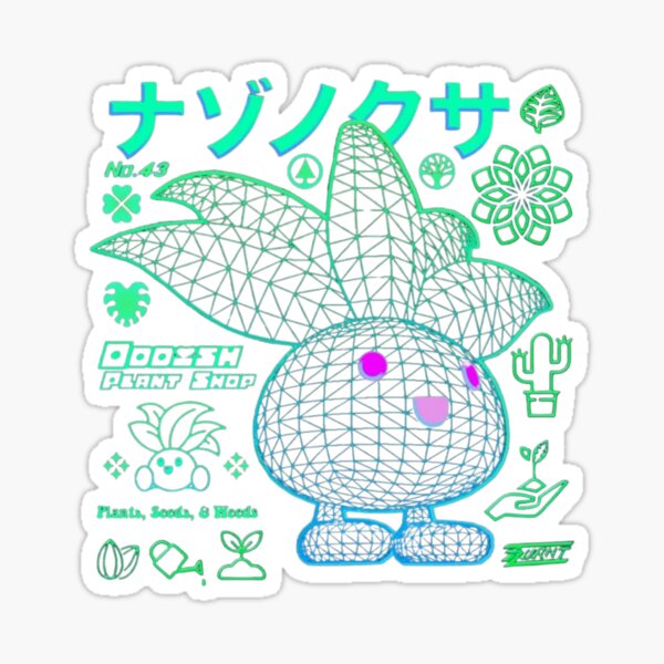 Item preview, Oddish designed and sold by Playful-Monster.