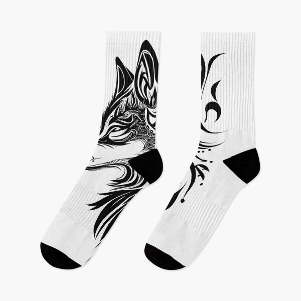 Item preview, Tribal Tattoo Wolf Spirit designed and sold by ShadowAndSlate.