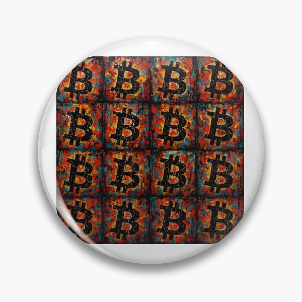 Item preview, Bitcoin Revolution Grid – Graffiti Chaos Pop Art designed and sold by oneof21million.