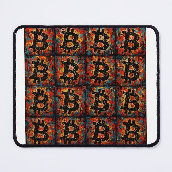 Item preview, Bitcoin Revolution Grid – Graffiti Chaos Pop Art designed and sold by oneof21million.
