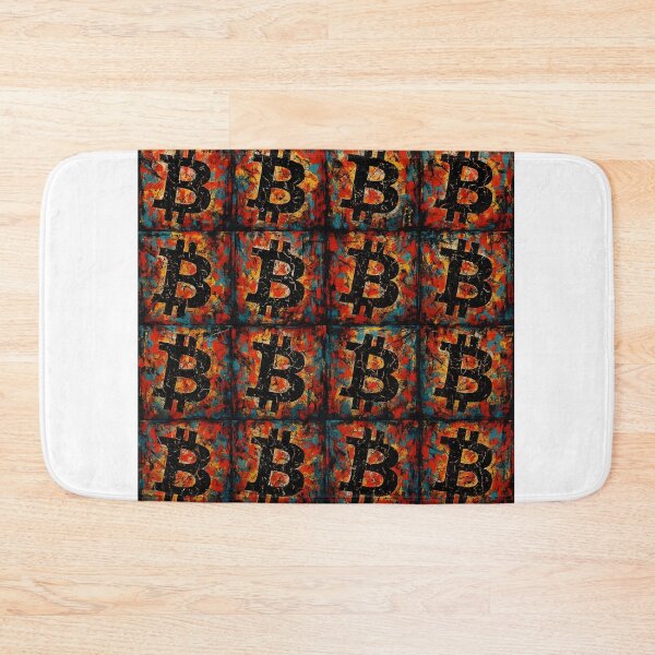 Item preview, Bitcoin Revolution Grid – Graffiti Chaos Pop Art designed and sold by oneof21million.