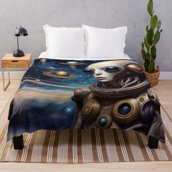 Item preview, The Alien and Planets designed and sold by Angelandspot.