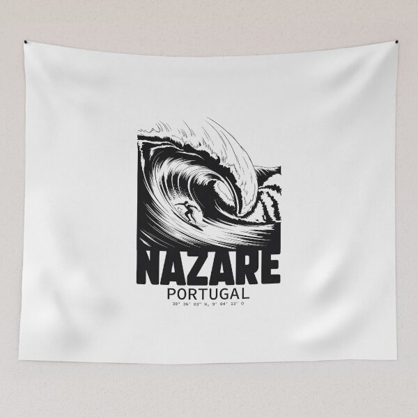 Item preview, Nazare big Waves Portugal Surf  designed and sold by paulo silveira.