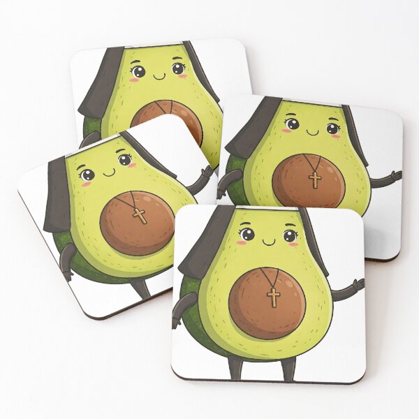 Item preview, Avo Maria - Avocado Nun Cartoon designed and sold by thebigleebowski.