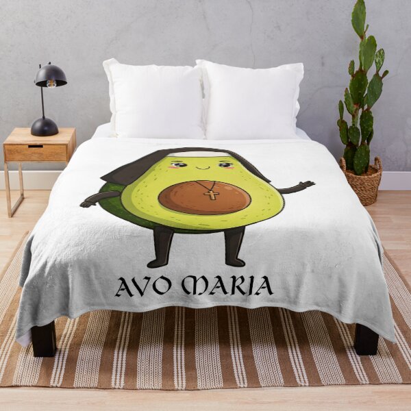 Item preview, Avo Maria - Avocado Nun Cartoon designed and sold by thebigleebowski.