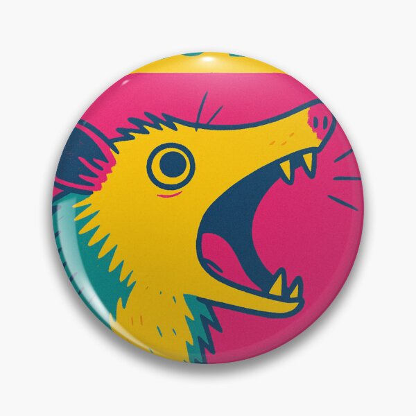 Item preview, The horrors persist, but so do I possum pop art yellow designed and sold by OpenArt.