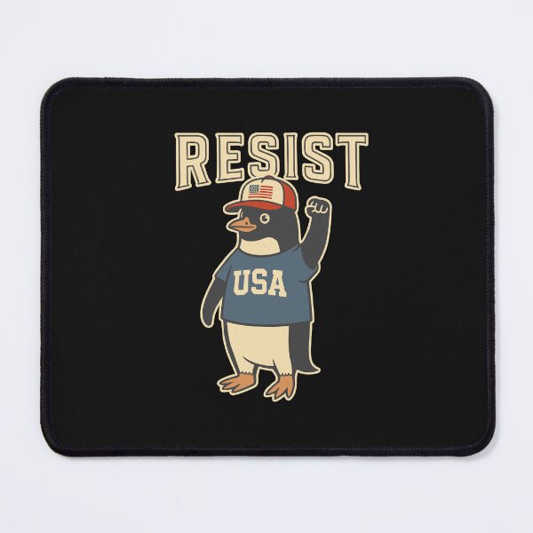 Item preview, Resist Penguin USA Flag Protest designed and sold by alenaz.