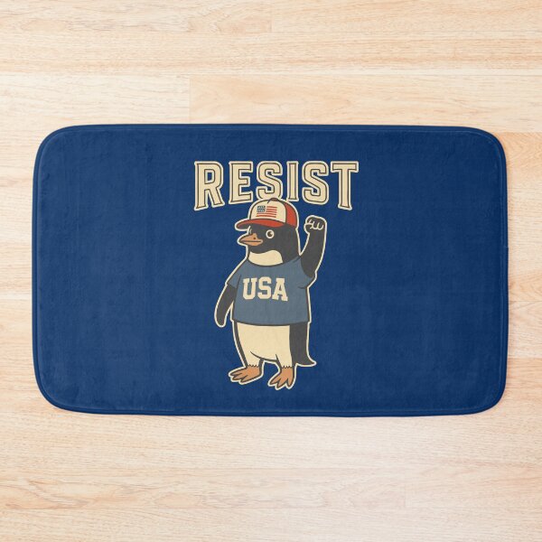 Item preview, Resist Penguin USA Flag Protest designed and sold by alenaz.