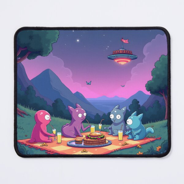 Item preview, Picnic at Landing Point 7 designed and sold by AlienInkvasion.
