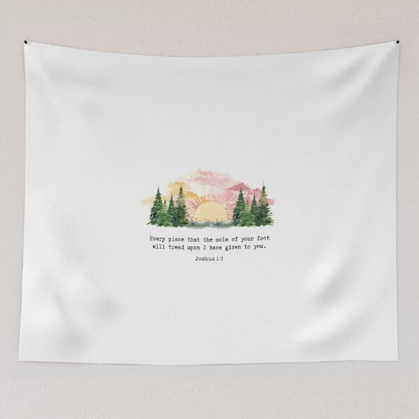 Item preview, Bible Verse Joshua 1:3, Promises of God, Faith, Godly Gift, Christian Women, Feminine Inspirational Gift designed and sold by InHisImageGifts.