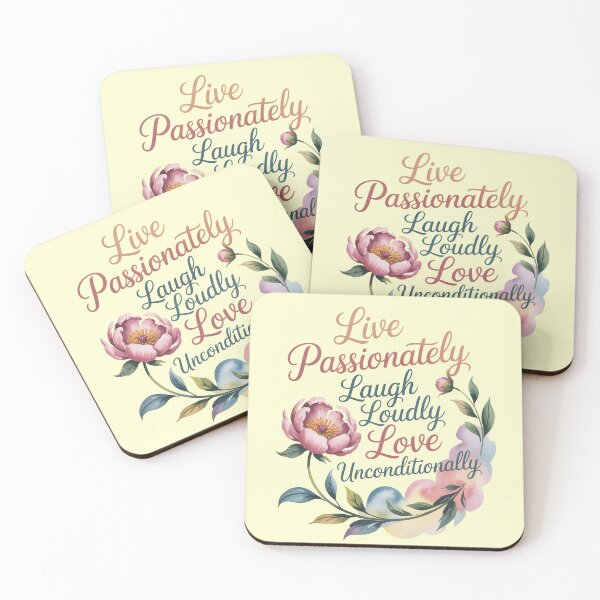 Item preview, Live Passionately, Laugh Loudly, Love Unconditionally designed and sold by No1Equestrian.