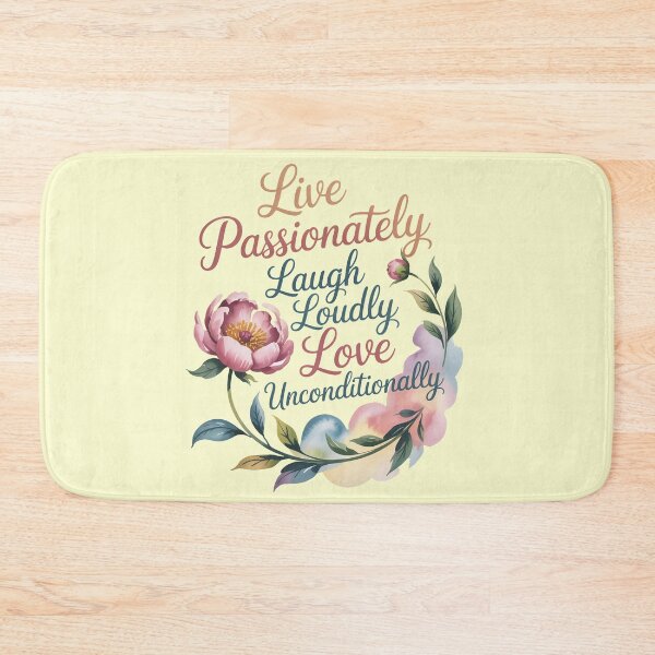 Item preview, Live Passionately, Laugh Loudly, Love Unconditionally designed and sold by No1Equestrian.