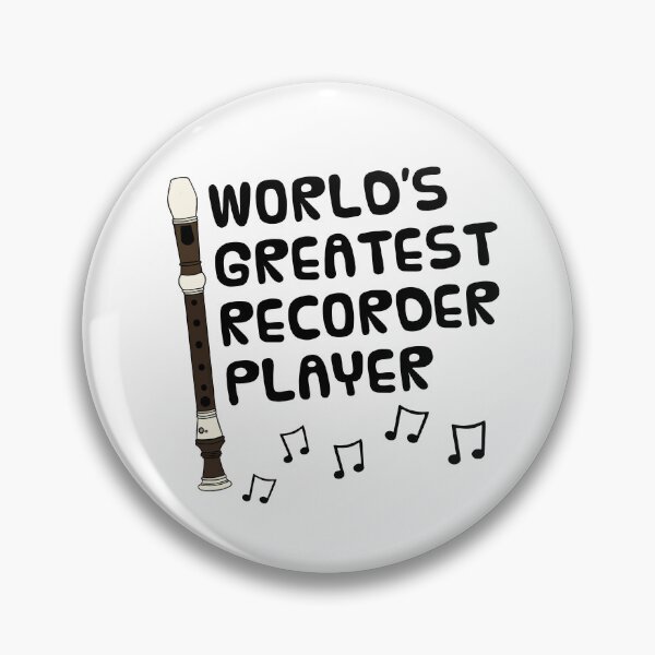 Item preview, World's Greatest Recorder Player, Woodwind Music Teacher designed and sold by doodlerob.