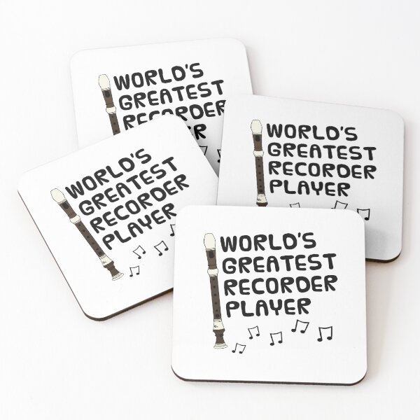 Item preview, World's Greatest Recorder Player, Woodwind Music Teacher designed and sold by doodlerob.
