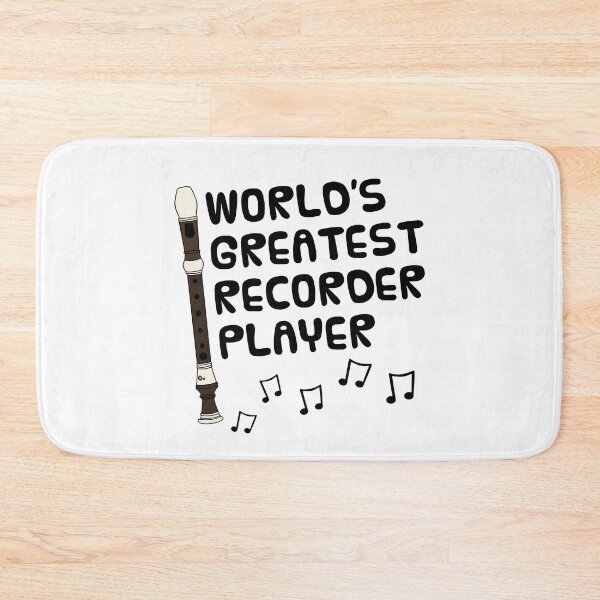 Item preview, World's Greatest Recorder Player, Woodwind Music Teacher designed and sold by doodlerob.