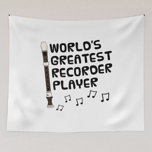 Item preview, World's Greatest Recorder Player, Woodwind Music Teacher designed and sold by doodlerob.