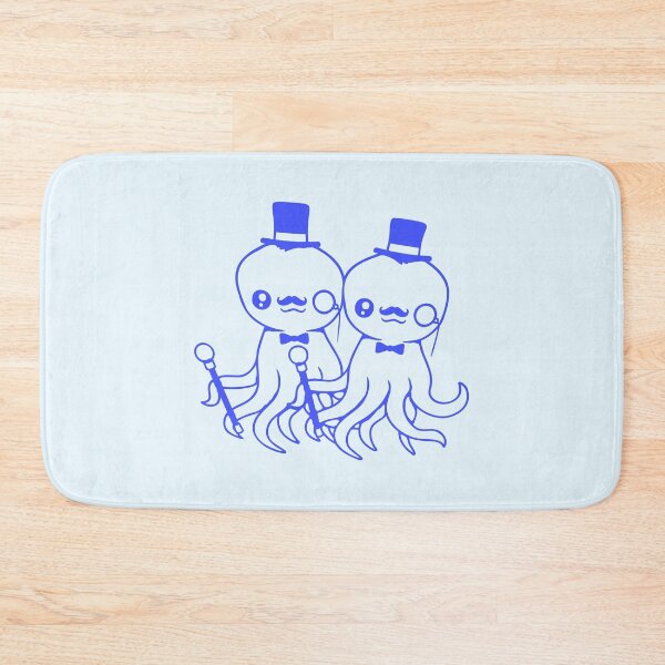 Item preview, 2 octopus sir hat monocle glasses two rich friends designed and sold by shirt-o-mat.