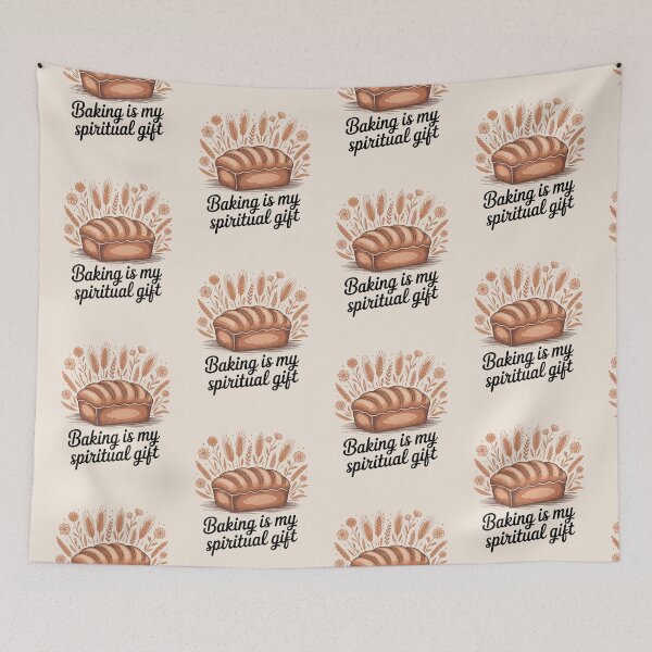 Item preview, Baking Is My Spiritual Gift designed and sold by AniArtPL.