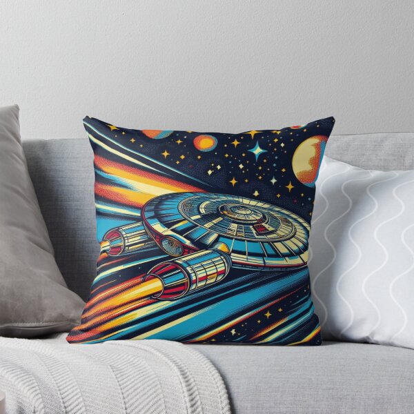 Item preview, popart spaceship designed and sold by Dogandesighn.