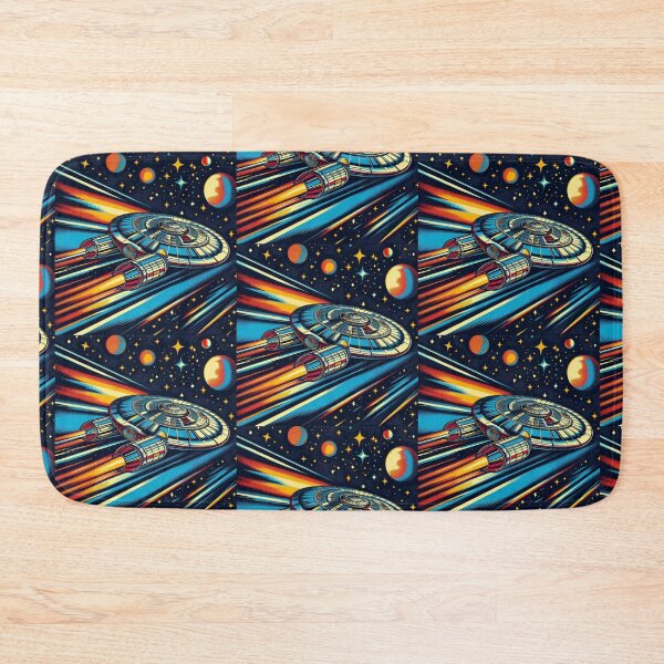 Item preview, popart spaceship designed and sold by Dogandesighn.