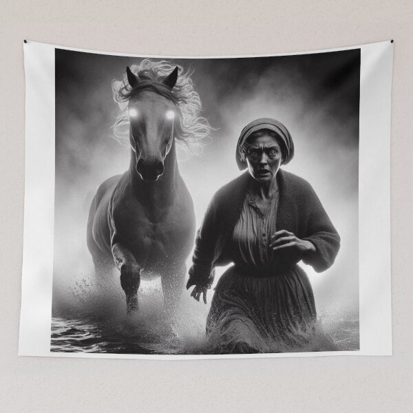 Item preview, Beware the Water Horse Digital Print 3 designed and sold by FolkloreMacabre.