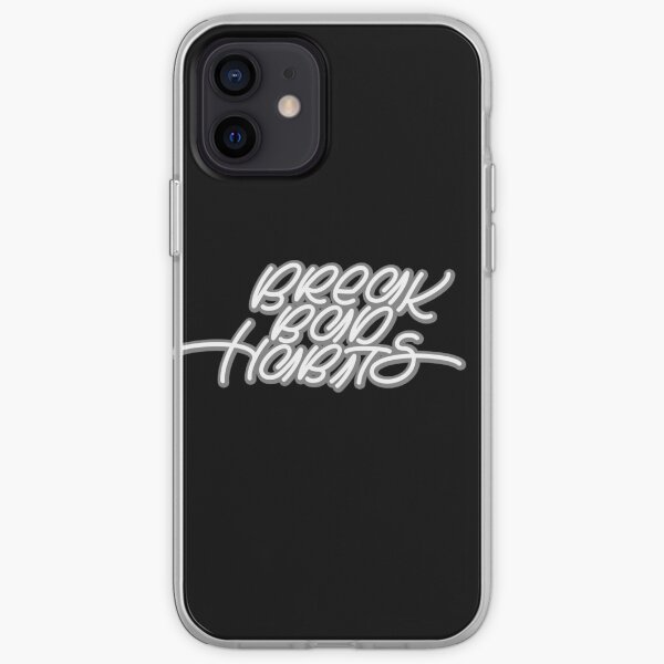 Break Bad Habits Motivational Quote iPhone Soft Case