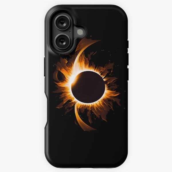 Item preview, Total Solar Eclipse Silhouette designed and sold by ShadowAndSlate.