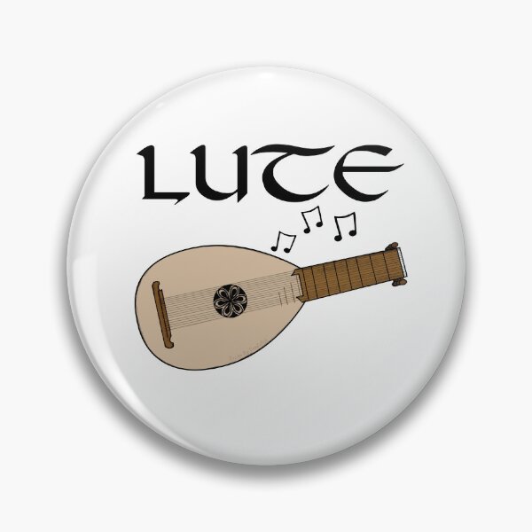 Item preview, Lute Player, Lutenist Folk Musician designed and sold by doodlerob.