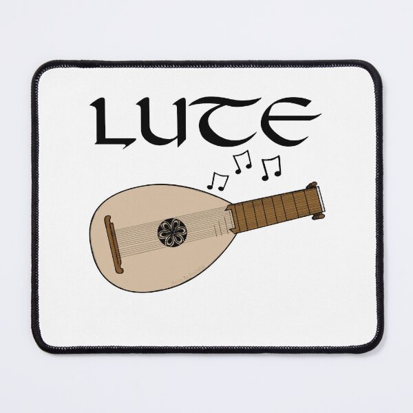 Item preview, Lute Player, Lutenist Folk Musician designed and sold by doodlerob.