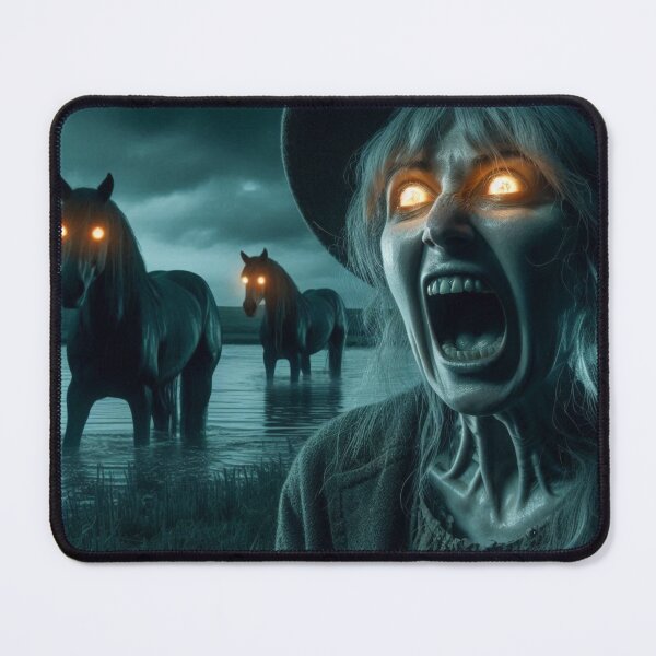 Item preview, Water Horse Contagion Digital Print 1 designed and sold by FolkloreMacabre.