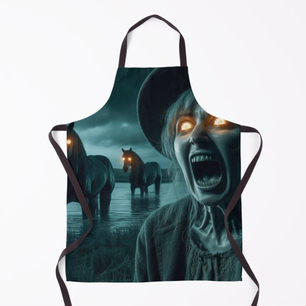 Item preview, Water Horse Contagion Digital Print 1 designed and sold by FolkloreMacabre.