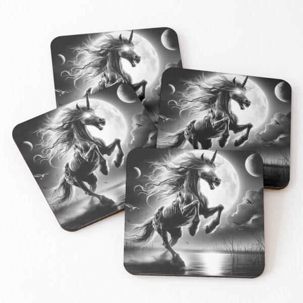 Item preview, Mythical Unicorn Digital Print 17 designed and sold by FolkloreMacabre.