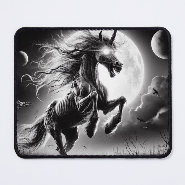 Item preview, Mythical Unicorn Digital Print 17 designed and sold by FolkloreMacabre.