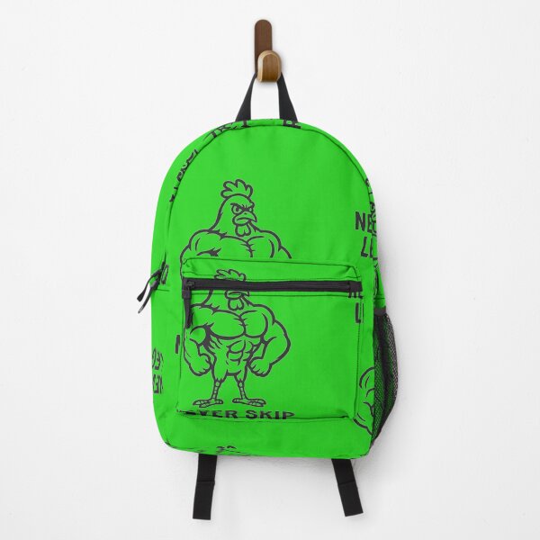 Item preview, Never Skip Leg Day – Funny Gym Chicken Illustration Workout Quote designed and sold by Jason123za.