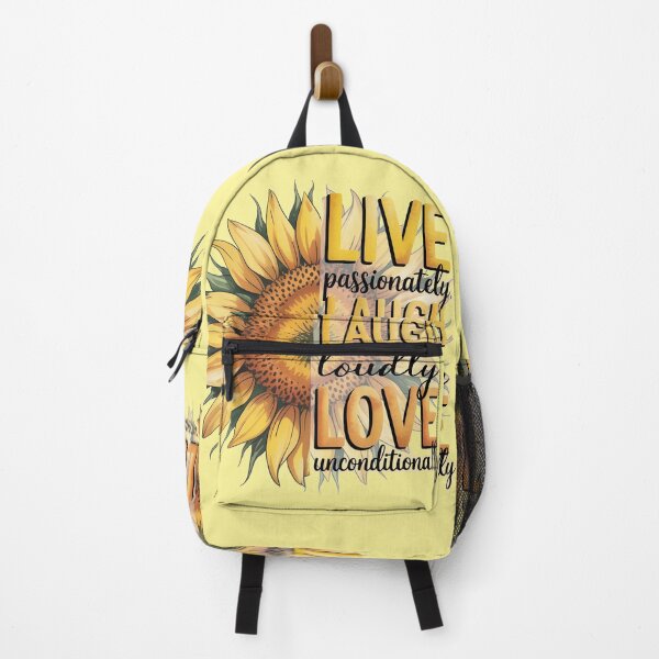 Item preview, Live Passionately, Laugh Loudly, Love Unconditionally Sunflower designed and sold by No1Equestrian.