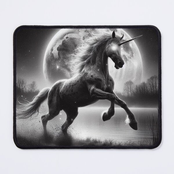 Item preview, Mythical Unicorn Digital Print 17 designed and sold by FolkloreMacabre.