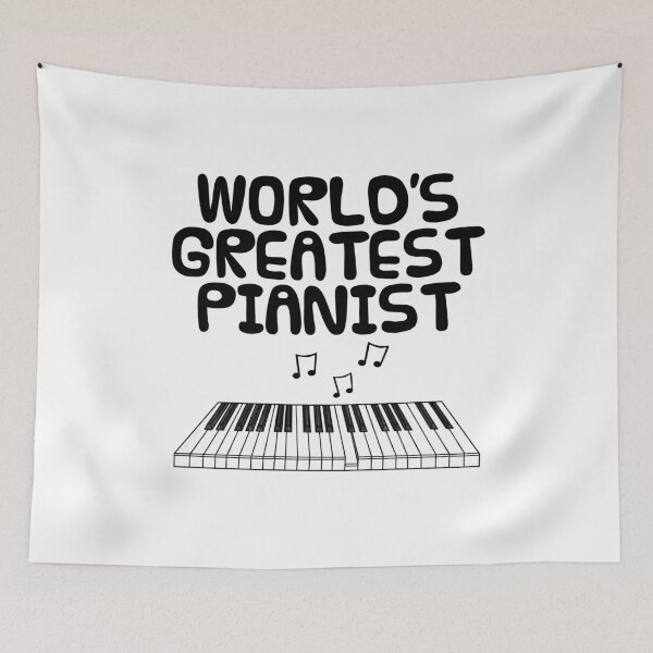 Item preview, World's Greatest Pianist, Piano Teacher Musician designed and sold by doodlerob.