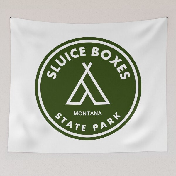 Item preview, Sluice Boxes State Park Montana Tent designed and sold by bivenart.