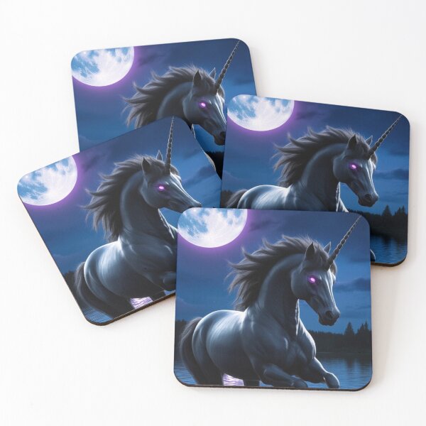 Item preview, Mythical Unicorn Digital Print 11 designed and sold by FolkloreMacabre.