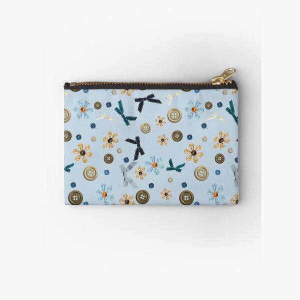 Item preview, Vintage Buttons and Bows Floral Pattern designed and sold by Anastaciaknits.